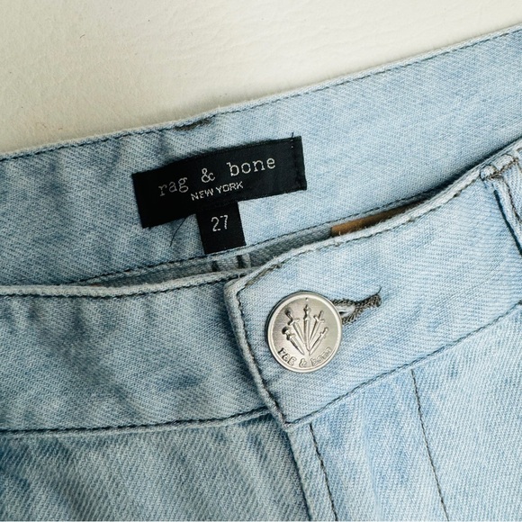Rag & Bone women’s blue jeans straight leg size 27 - Picture 2 of 8